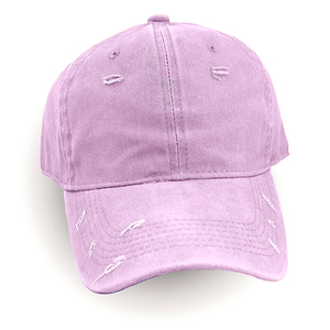 Color Rosa Buen proveedor La más alta calidad Respetuoso con el medio ambiente Buen vendedor Diseño único Desgaste Gorra de béisbol de mezclilla DE INDUSTRIAS INCREÍBLES - Product Image 5
