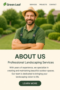 Développement de site Web d'aménagement paysager personnalisé Experts Web américains de confiance offrant des solutions de sites Web en ligne modernes et faciles à utiliser - Product Image 4