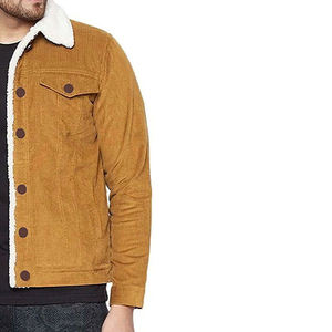 Ventes en gros de jeans en denim d'hiver enduits, vestes en fourrure pour hommes - Couleurs et tailles personnalisées, doublure en fausse fourrure, options de logo sur le devant, fabriqué au Pakistan - Product Image 3