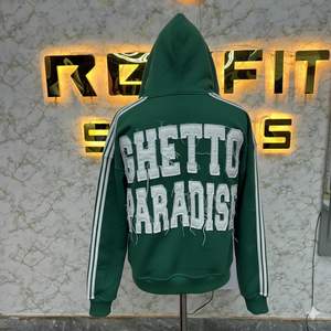 Préfet coupe Sport édition la plus demandée fermeture éclair à capuche bouffée imprimé fabriqué en usine pas cher prix sweats à capuche hommes sweats à capuche - Product Image 3