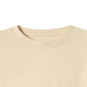 เสื้อยืดคอตตอน 100% พรีเมียมสำหรับผู้ชาย แบบเรียบ ปักโลโก้ได้ ทรงปกติ คอกลม ใส่สบายๆ สำหรับฤดูร้อน เสื้อยืดเปล่า พิมพ์ลายได้ ใส่ได้ทั้งชายและหญิง - Product Image 3