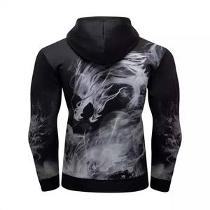 Sweat-shirt à capuche en coton et Polyester pour homme, vêtement personnalisé, Tie Dye, séchage rapide, uni, imprimé, Design Unique, vêtement de Gym, offre spéciale - Product Image 6