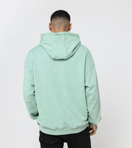 Vente en gros d'usine de sweats à capuche pour hommes 100% coton design imprimé à rayures latérales personnalisées avec doublure brodée prix très bon marché - Product Image 6