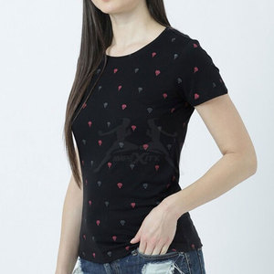 Camisetas ligeras con estampado de logotipo personalizado para mujer, camisetas cómodas para mujer para ropa informal - Product Image 4