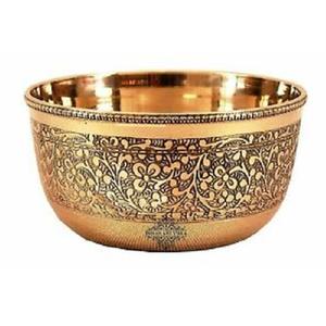 Dinner Table Centerpieces Antique Finishing Custom Shape Decorative Fruit <b>Serving</b> Brass <b>Bowl</b> Unique Design Fruit <b>Bowl</b> - Product Image 2