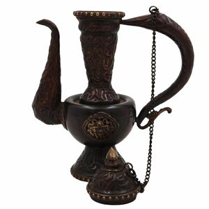 Surahi ทองเหลืองบริสุทธิ์พร้อมรายละเอียดด้วยการตี - Product Image 5