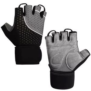 Nuevos guantes de levantamiento de pesas deportivos hechos a medida para Fitness, protección de manos, cómodos y ajustables, guantes de Fitness para gimnasio - Product Image 6
