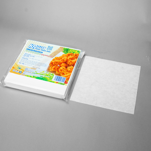 Le papier absorbant la graisse de pâte de bois Krclean 25x25cm élimine efficacement l'excès d'huile dans la cuisine produite au Vietnam - Product Image 1