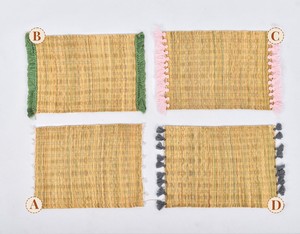 Napperons en osier naturel de Style Boho pour tapis de Table à manger résistant à la chaleur décoration de gland fait à la main au Vietnam - Product Image 5