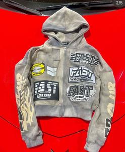 2026 High Quality 500gsm Heavyweight Pullover Hoodie French Terry Hoodies Drop Shoulder No <b>Strings</b> Heavy Oversized Men Hoodies - Product Image 6