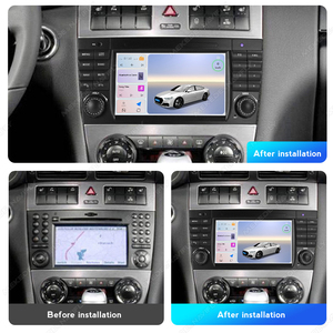 MEKEDE <span class=keywords><strong>Autoradio</strong></span> Car-play Auto WiFi GPS FM BT pour <span class=keywords><strong>Mercedes</strong></span> Benz Classe C W203 C200 C230 C240 C320 C350 Prise en charge de la caméra arrière DVR - Product Image 4
