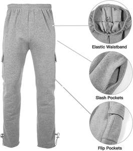 Survêtements 100% coton de haute qualité du fabricant OEM pour hommes, vêtements de sport décontractés en vrac, vêtements de jogging, grande taille, hiver - Product Image 4