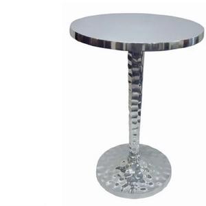 Sala de estar Café dorado y mesa auxiliar Lujo Todo metal de tipo Mesa Uso Oficina Hogar Habitación Restaurante Redondo Hecho EN LA India - Product Image 5