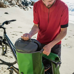 <span class=keywords><strong>VAUDE</strong></span> Lot de 2 sacoches arrière étanches pour bicyclette 2x24 L, faciles à attacher, fabriquées en Allemagne. - Product Image 6