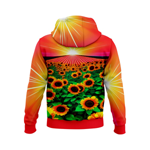 Sudaderas con Capucha de Manga Larga para Adultos, Diseño Moderno, Algodón Combinado, Estampado por Sublimación, para Invierno - Product Image 3