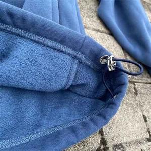 Venta al por mayor 450 Gsm Sunfade recortada Zip-up Sudadera con capucha logotipo personalizado bordado cremallera completa de gran tamaño lavado ácido impresión digital de invierno - Product Image 4