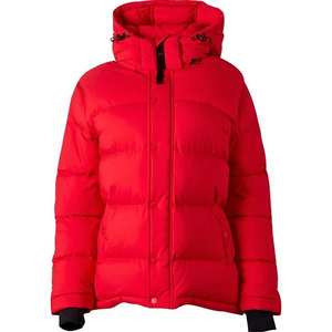 Blouson d'hiver matelassé pour femme personnalisé, nouveau style, design matelassé, imperméable, coupe-vent, tissu respirant, capuche en coton - Product Image 1