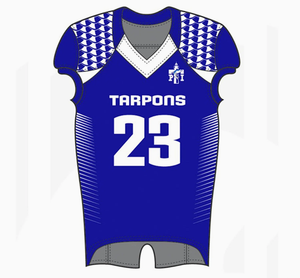 Por encargo transpirable de talla grande de manga corta Rugby Union fútbol americano uniforme de fútbol Jersey Spandex/poliéster - Product Image 1