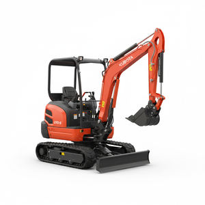 Miniexcavadora U10-5 Ultracompacta de 1005 kg con Motor EPA, Capacidad de Cucharón de 0.017 m, Orugas Retráctiles y Giro de Cola Cero - Product Image 6