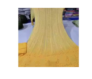 Robe traditionnelle Chikanwork Anarkali avec un travail manuel fin et une broderie Chikankari exquise pour les mariages et les fêtes - Product Image 6