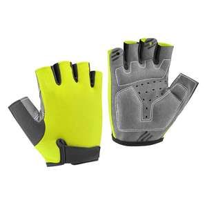 Gants demi-doigts de moto de course de haute qualité élégants été en cuir véritable vêtements d'équitation résistants à l'abrasion pour les Sports de plein air - Product Image 3