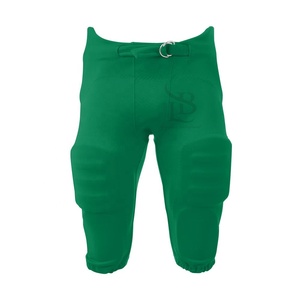 Pantalons de football américain avec rembourrage, pantalons de football américain pour adultes et jeunes, sécurité sportive, pantalons de football intégrés pour jeunes - Product Image 1
