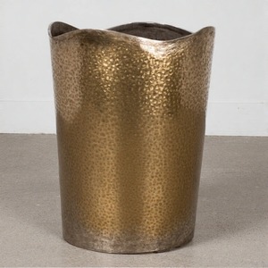 Poubelle en métal moderne FlatTop pour espaces contemporains Cuisine Restaurant Salle de bain-pour la gestion des déchets de papier - Product Image 1