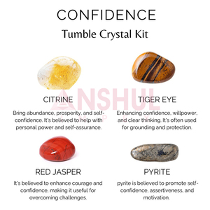 ชุดคริสตัลเสริมสร้างความกล้าหาญและพลังบุคคล ความมั่นใจ ชุดคริสตัลสำหรับการบำบัดและการทำสมาธิ ของขวัญที่ดีที่สุดในราคาตลาด - Product Image 5