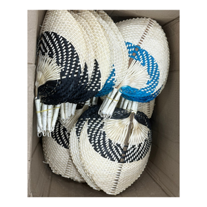 Ventilateur mural traditionnel en bambou, décor asiatique fait à la main pour la maison, espace de méditation, ventilateur en bambou écologique du Vietnam - Product Image 4