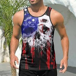 Chaleco deportivo para hombre para primavera y verano, Camiseta holgada transpirable de secado rápido, chaleco informal para correr al aire libre - Product Image 5