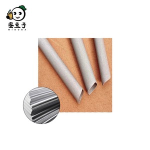 Pailles réutilisables en papier de 200 mm, en stock, vente en gros OEM/ODM - Product Image 1