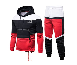 Survêtements de jogging à la mode pour hommes dernier design de panneau de couleur avec service d'impression personnalisé à des prix d'usine bon marché - Product Image 6