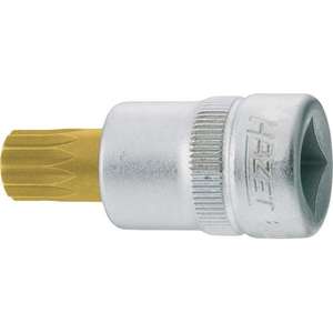 Hazet Short 3/8'' Screwdriver <b>Socket</b> with Profile XZN <b>Square</b> High Quality Product - Product Image 1