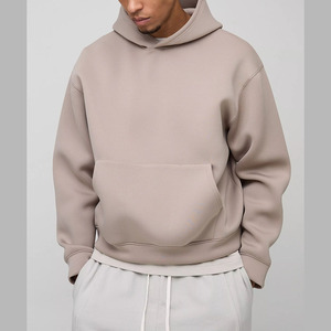 Sudadera con capucha de mezcla de algodón de temporada de invierno informal de gran tamaño para hombre, nueva moda, ropa de calle, sudadera con capucha para hombre - Product Image 5