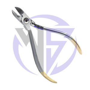 Coupe-fil rigide TC 12,5 cm, instrument orthodontique dentaire Wenquar, acier inoxydable de qualité allemande - Product Image 5