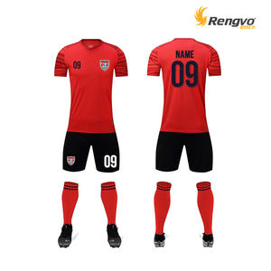 Uniformes de fútbol para niños, conjuntos de ropa de manga corta para hombres, pantalones cortos de fútbol, camisa deportiva personalizada, traje de entrenamiento, novedad - Product Image 3