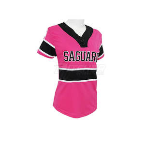 Conjuntos de uniformes de softbol transpirables personalizados de alto fabricante, Color sólido, diseño personalizado, ligero, secado rápido - Product Image 2