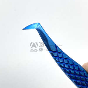 แหนบต่อขนตาสแตนเลสสตีลทั่วไปแบบมืออาชีพทนทานสำหรับอุปกรณ์ความงามตามสั่งมีหลายสี - Product Image 4