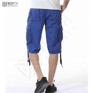 Shorts cargo décontractés pour hommes, été, style urbain, longueur longue, séchage rapide, multi-poches, respirant, en toile, article très vendu, prix raisonnable - Product Image 4