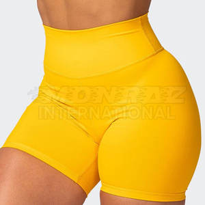 Short de compression taille personnalisée séchage rapide bon marché short de compression pour femme vente en gros - Product Image 4