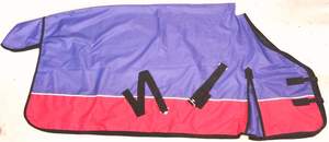 Manta de caballo Rip-Stop 600D del fabricante al por mayor, impermeable, transpirable, con logotipo personalizado, Alfombra de caballo ecuestre - Product Image 4