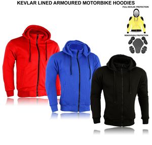 Meilleur design Sweat à capuche en polaire de course pour motos Veste de protection CE avec doublure intérieure imprimée Technics pour motards - Product Image 3