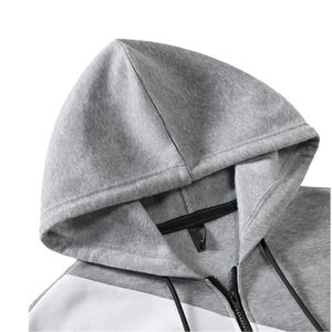 Derniers modèles de sweatshirts à capuche pour hommes fabricant de vêtements personnalisé hauts à la mode d'hiver pull épais polaire sweats à capuche pour hommes - Product Image 3