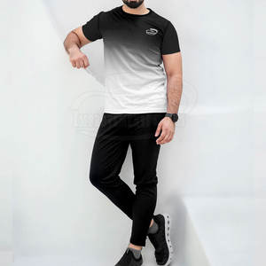 Venta directa de fábrica Heavy Duty Custom Knitted T-Shirts Set Verano Casual Transpirable Diseño Bajo MOQ - Product Image 3