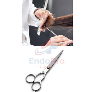 Best Quality Barber <b>Scissors</b> Sharp Blade Barber <b>Scissors</b> Strong Build Barber <b>Scissors</b> For Daily Haircut - Product Image 4