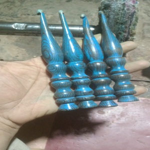 Crochets en bois colorés à l'aspect ancien fabriqués sur mesure en taille 3.5mm, idéaux pour la revente par le magasin de fournitures d'artisanat en tricot - Product Image 1