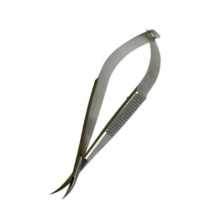 Micro ciseaux en acier inoxydable, Instruments chirurgicaux nauro, ciseaux à lame courbe et droite, OEM accepté - Product Image 4