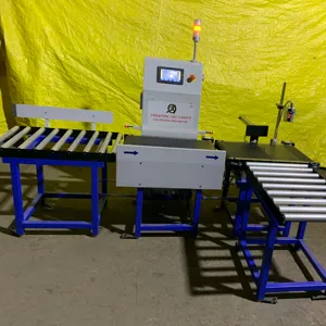Carton Controleweger Met Printer Fabrikant Leverancier In India Secundaire Inzakautomatisering Verwijderen Lege Dozen Automatisch