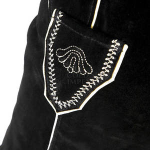 Vente en gros de Lederhosen traditionnels allemands sur mesure pour hommes - Short Oktoberfest Trachten Wear Design bavarois élégant OEM - Product Image 5