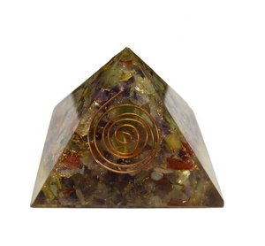 หินกึ่งมีค่าหัตถกรรมรักษาคริสตัลเจ็ดจักระ usai reiki ปิรามิด | ซื้อเจ็ดปิรามิดจักระ usai reiki - Product Image 3